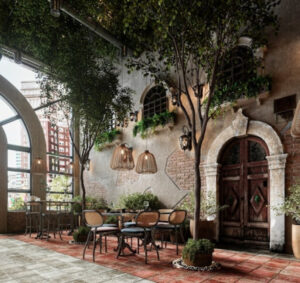 Thiết kế quán cafe nhỏ đẹp