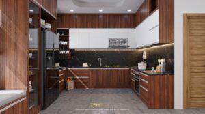 Tủ bếp gỗ MDF
