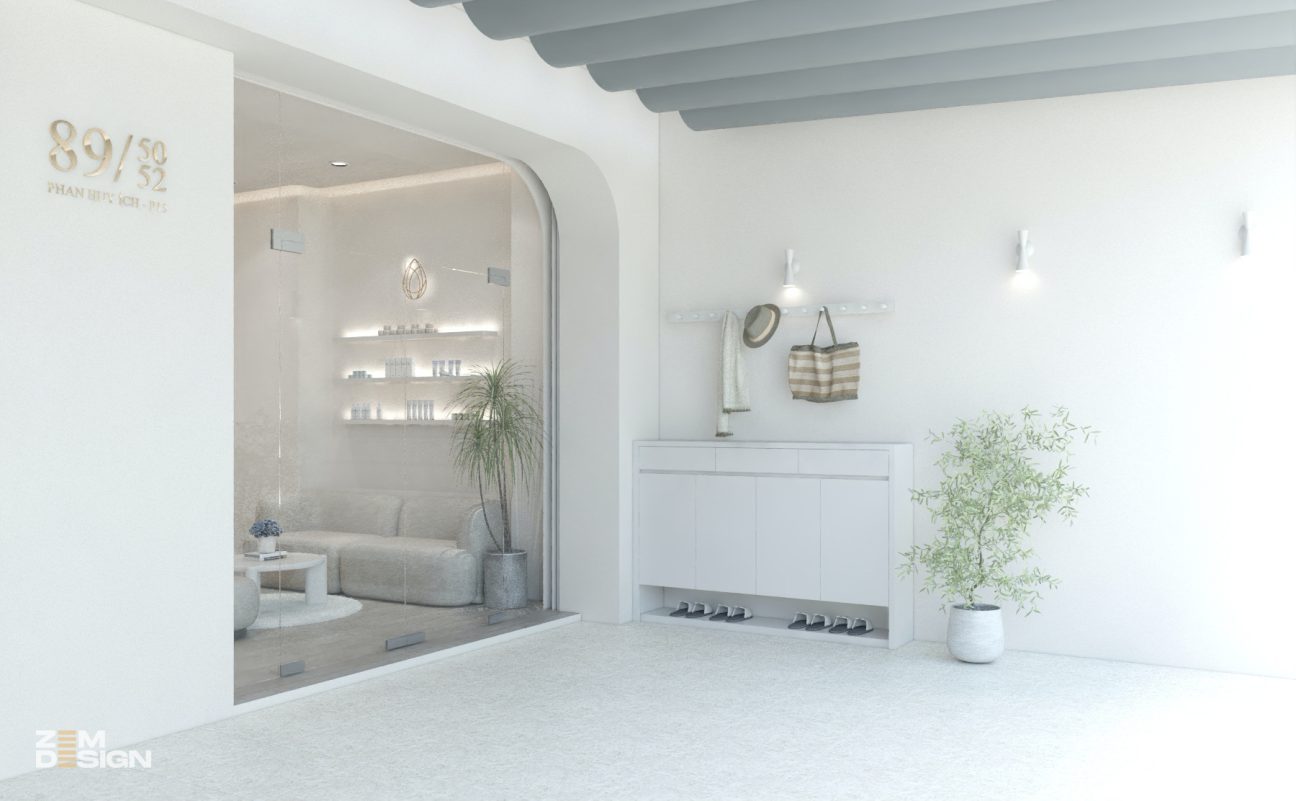 Khu để xe bên ngoài Spa SEN CLINIC - 01
