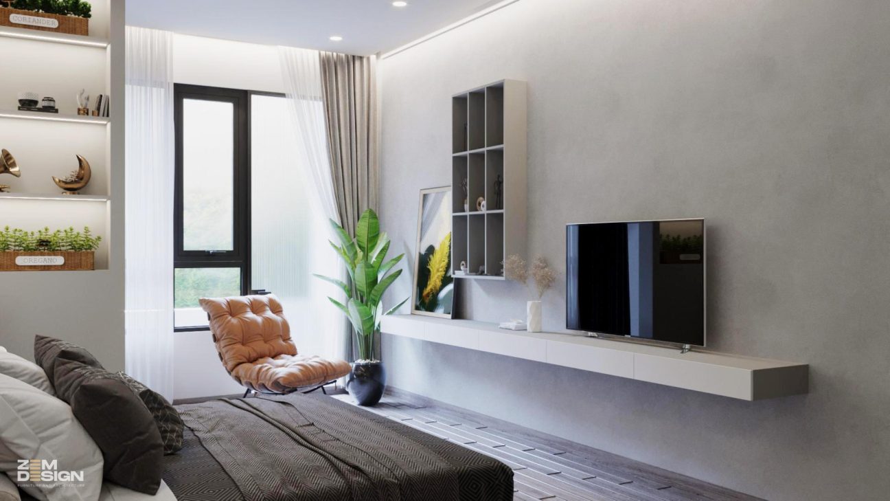 Nội thất phòng ngủ số 1 - Nhà phố đẹp - 03