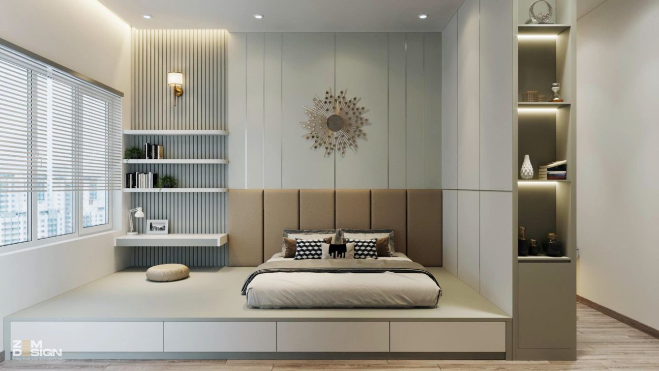 Nội thất phòng ngủ số 2 - Nhà phố đẹp - 02