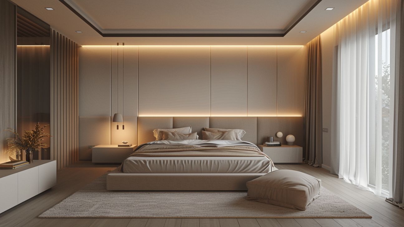 Thiết kế phòng ngủ 25m2 đẹp ấm cúng