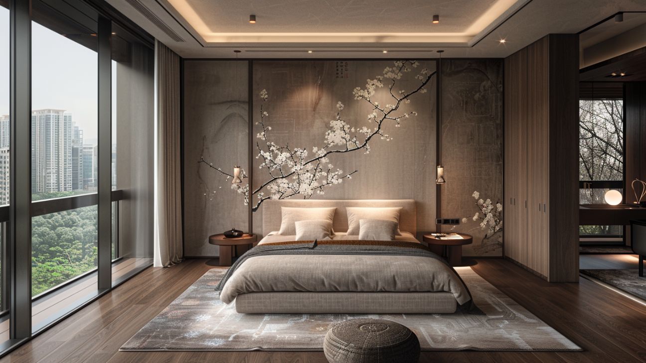 Thiết kế phòng ngủ rộng 50m2