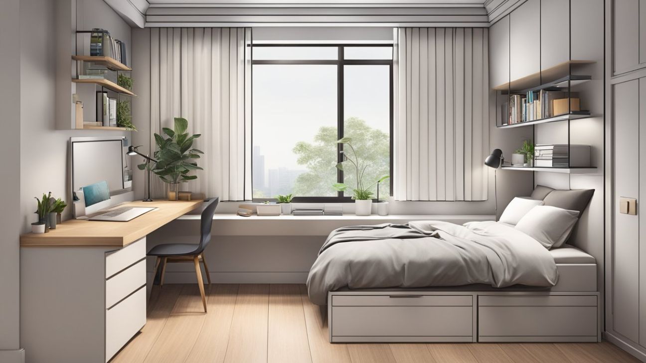 Bí Quyết Thiết Kế Phòng Ngủ Nhỏ 5m2 Mà Rộng Không Tưởng