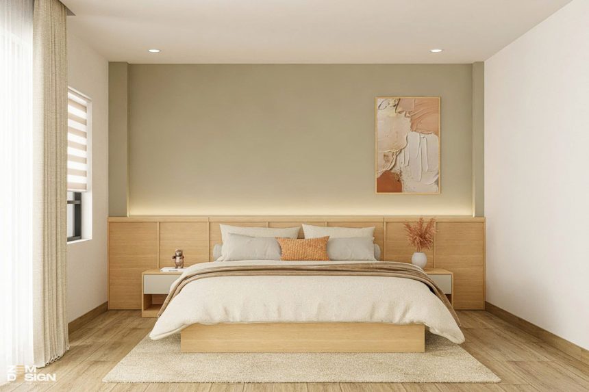 Phòng ngủ cho khách nhà phố Quận 10 - 01
