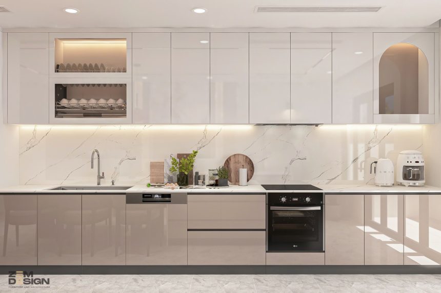 Thiết kế nội thất phòng bếp hiện đại - Anh Nam - Bình Thạnh 06