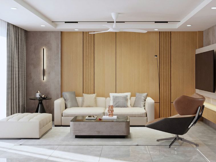 Thiết kế nội thất nhà phố hiện đại quận 10