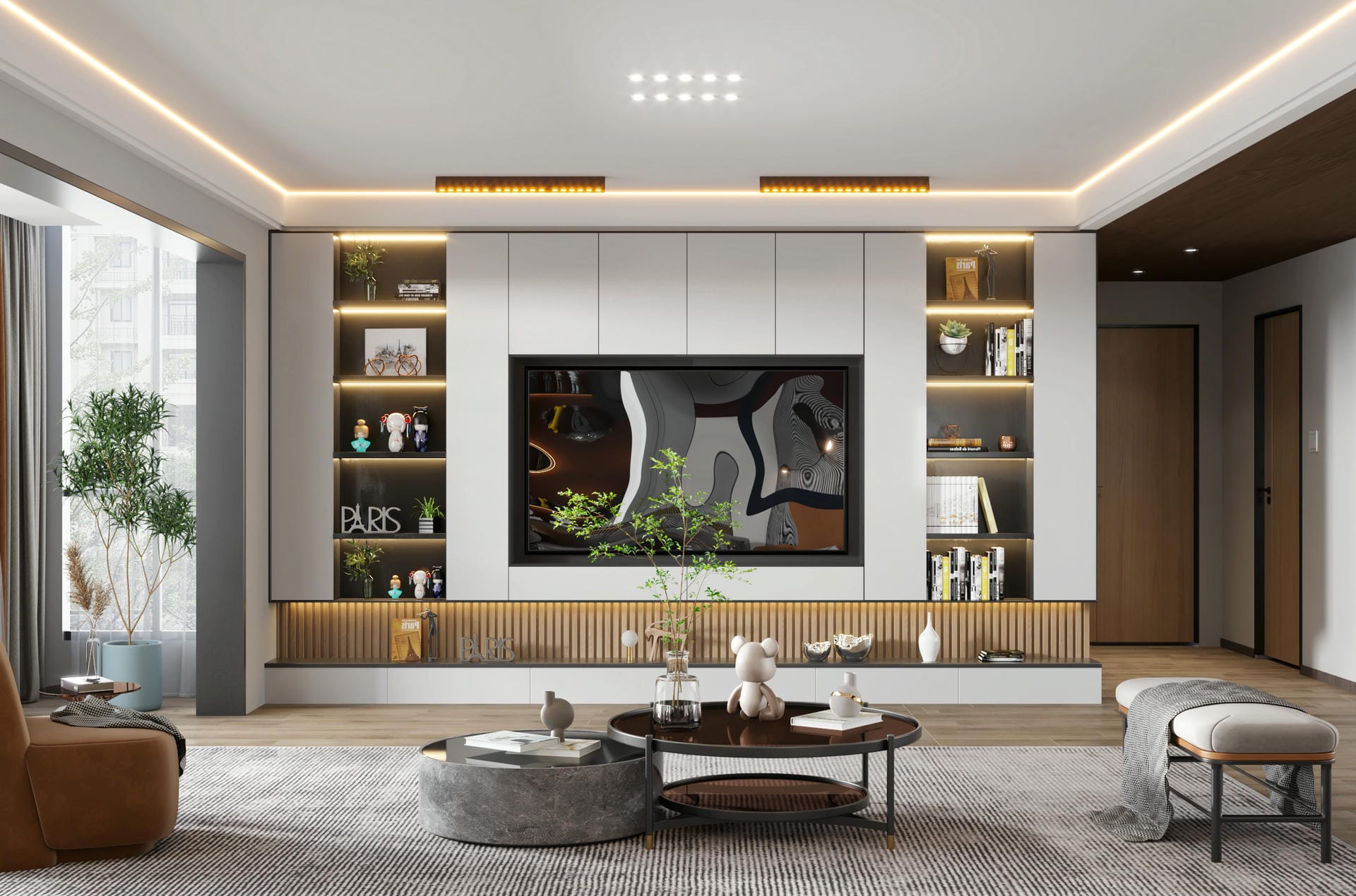 thiết kế nội thất chung cư 60m2