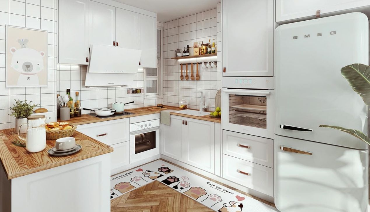 Thiết kế bếp diện tích nhỏ