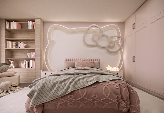 Gợi ý decor hello kitty đơn giản