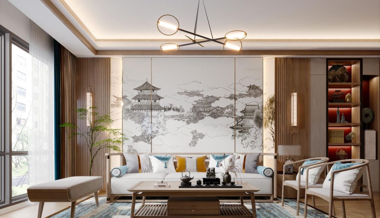Nội thất nhà phố phong cách tân cổ điển