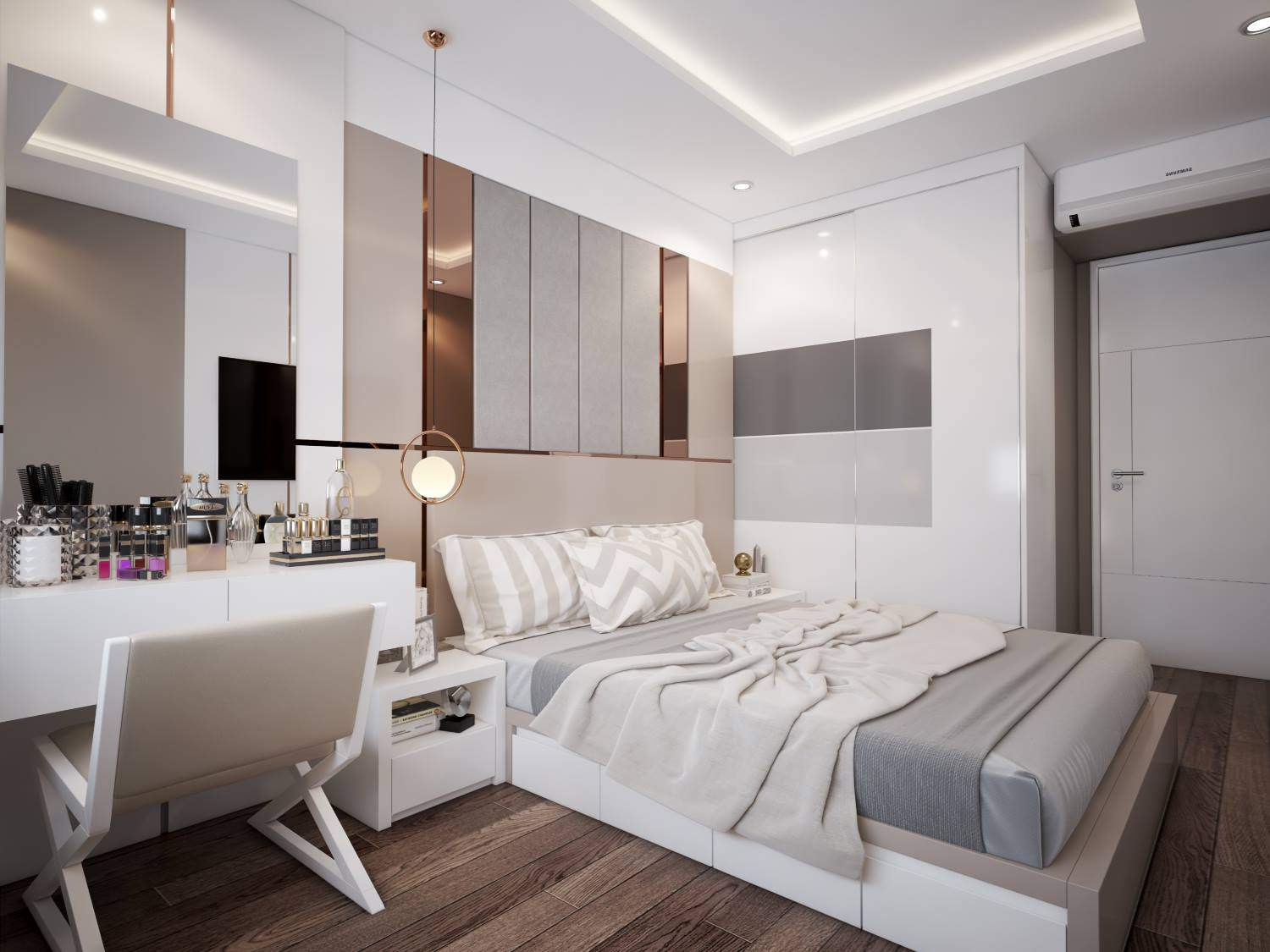 Phòng ngủ không có cửa số phải làm sao