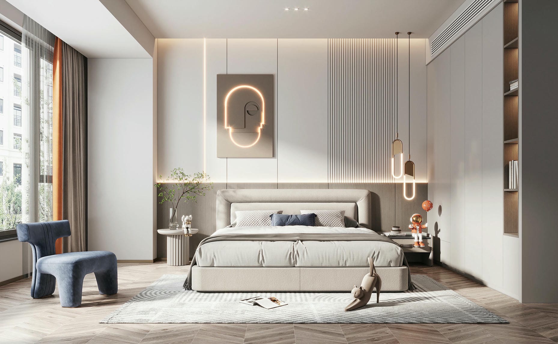 Phòng ngủ trên phòng bếp những tác hại