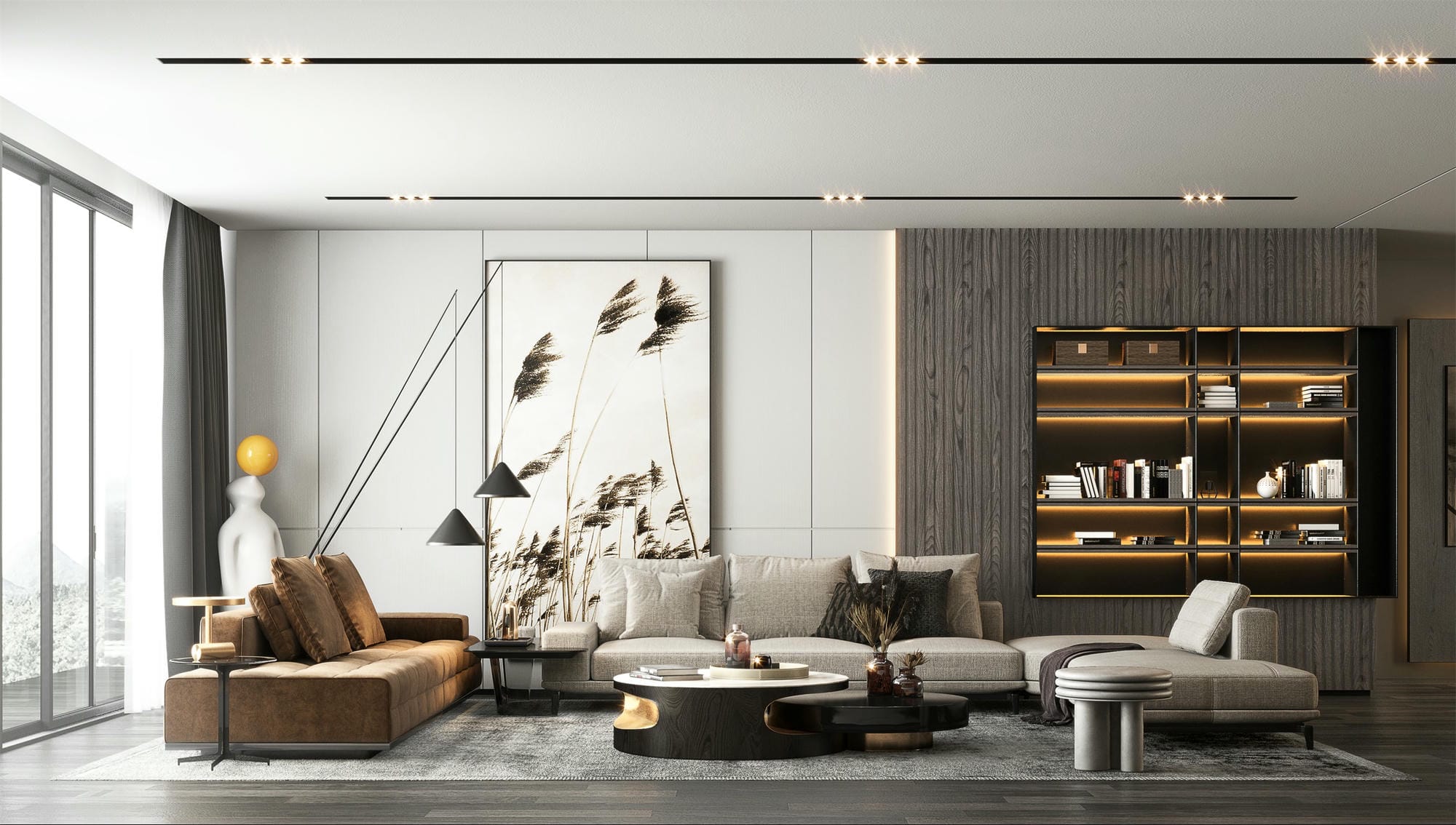 Thiết kế nội thất chung cư 105m2 đẹp, tối ưu công năng