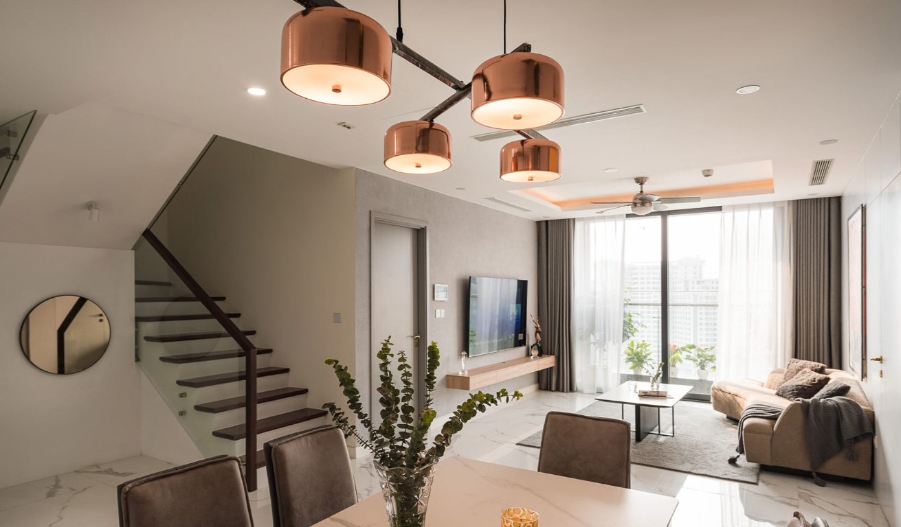 Thiết kế nội thất nhà 5m hiện đại