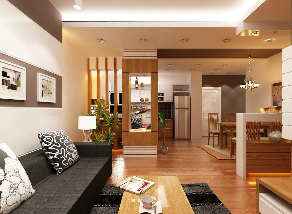 Thiết kế nội thất nhà ống mặt tiền 4m