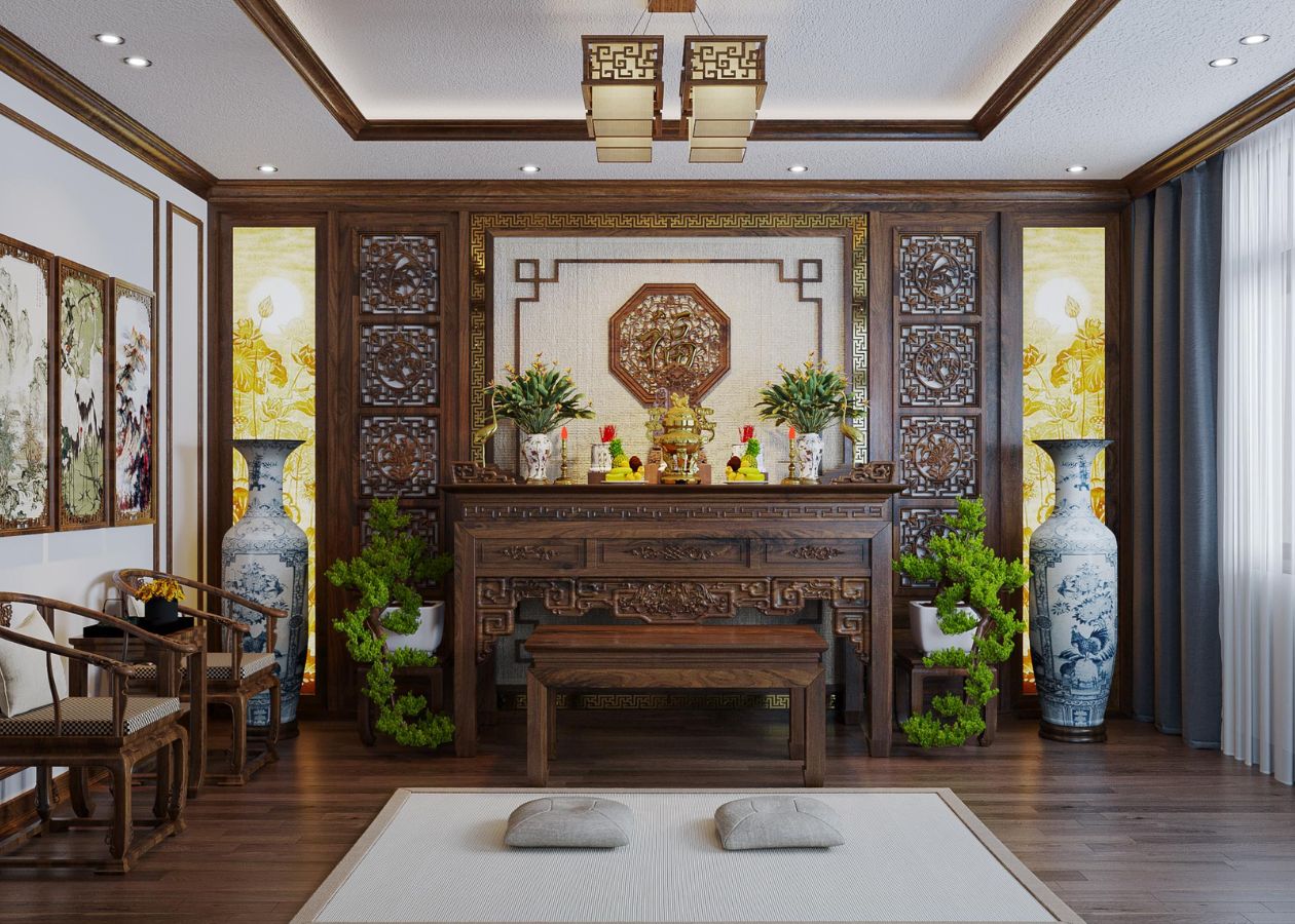 Đặt bàn thờ theo phong thủy