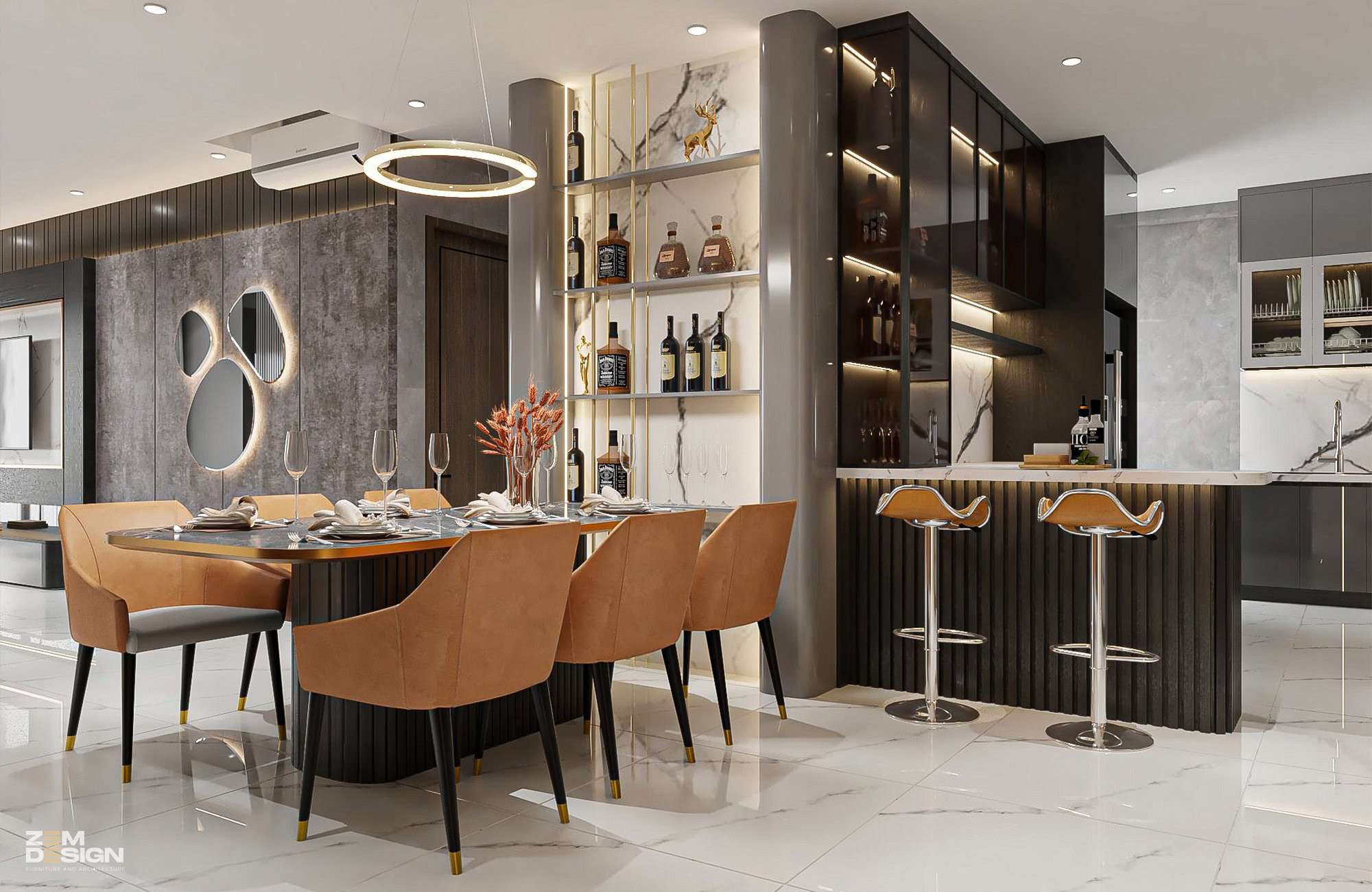 Dịch vụ thiết kế nội thất trọn gói