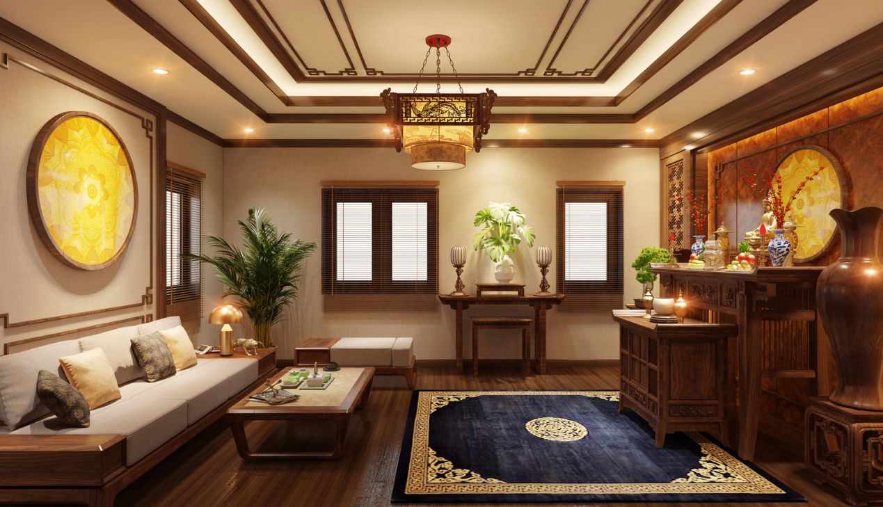 Những mẫu bàn thờ phòng khách đẹp