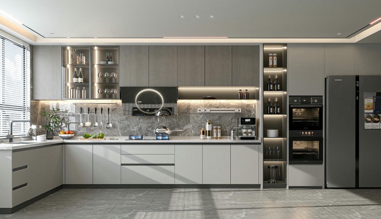Tủ bếp nhựa Picomat