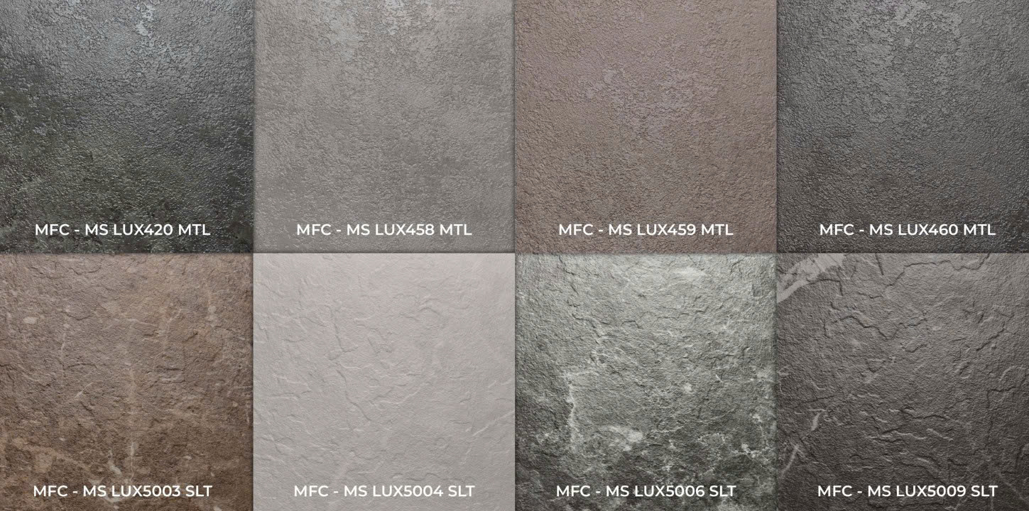 Bảng màu gỗ mfc An Cường