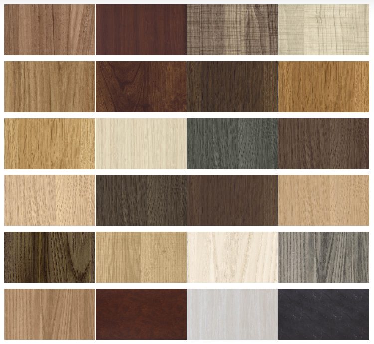 Bảng màu gỗ veneer